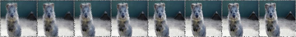 ElasticTransformation varying sigma