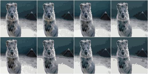KMeansColorQuantization with random n_colors