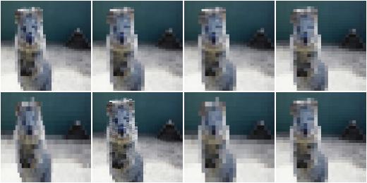 MedianPooling with unsymmetric kernel sizes