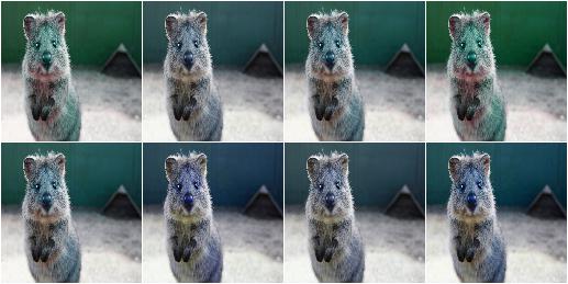 Using WithHueAndSaturation to modify both the hue and saturation